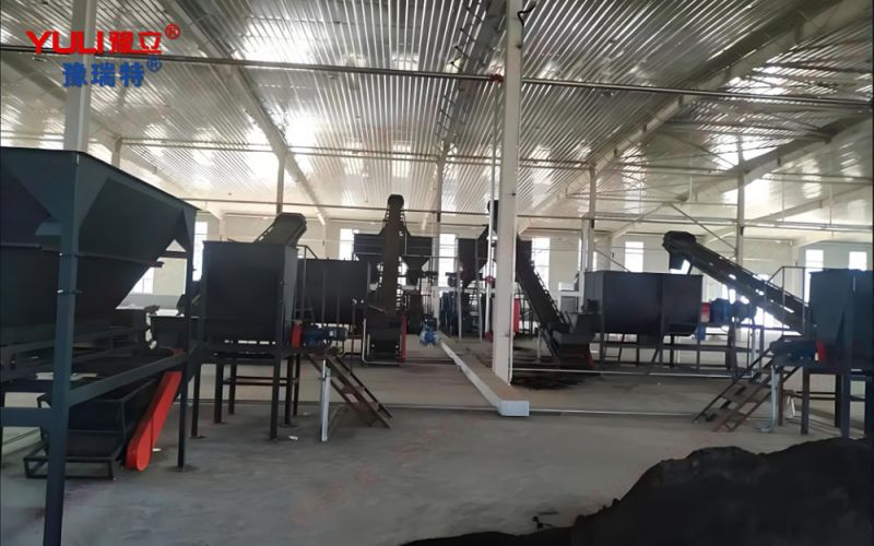 5000噸造粒有機(jī)肥生產(chǎn)線